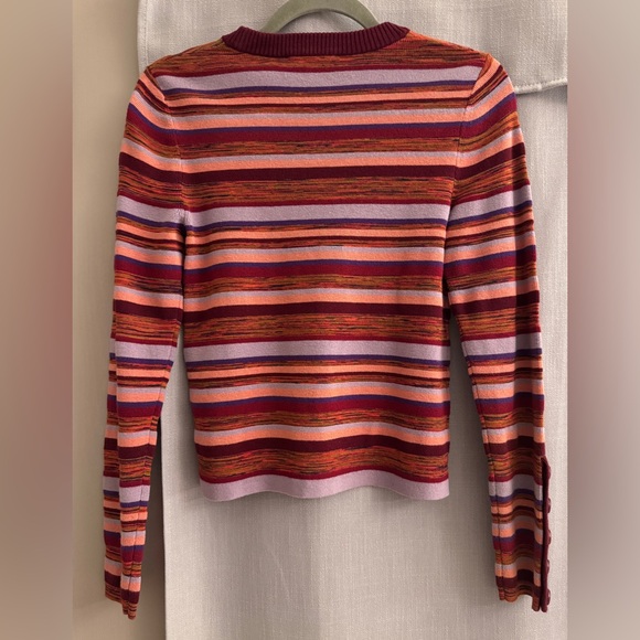 Sezane Striped Jumper/Sweater Size Medium - Picture 3 of 4